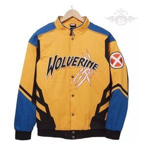 Marvel X-Men Wolverine Motocross Racing Jacket Size 2X